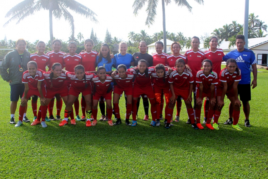 Tahiti team ready for action in U16 soccer