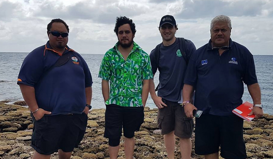 CI group studies ecosystems on Tonga field trips