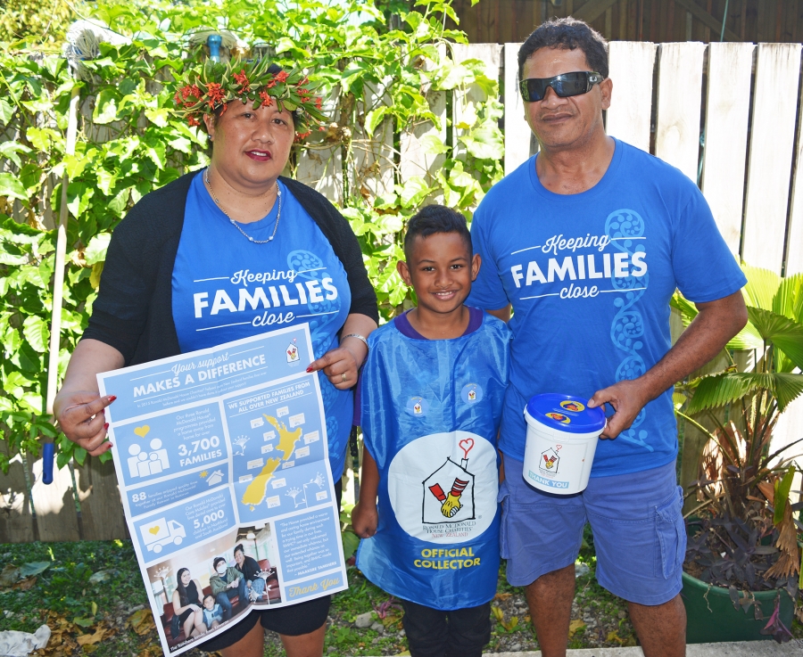 Family run way to thank kind charity
