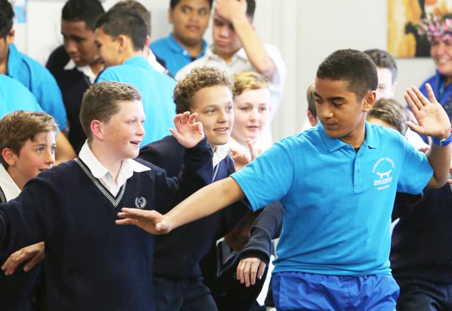 NZ visit a learning experience for pupils