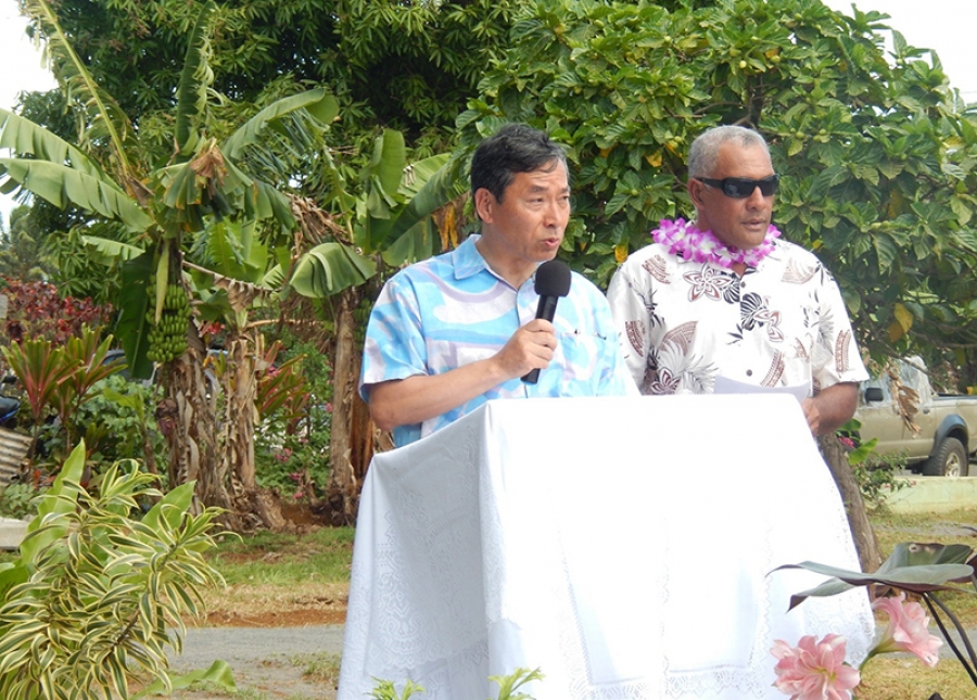 Grant boosts Aitutaki water storage