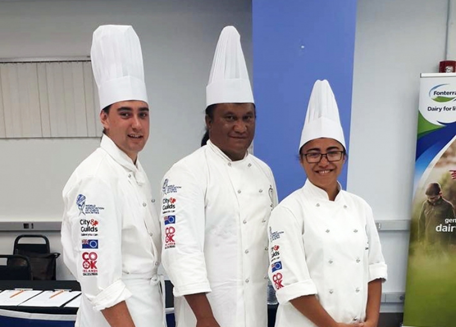 Young chefs return from Guam contest