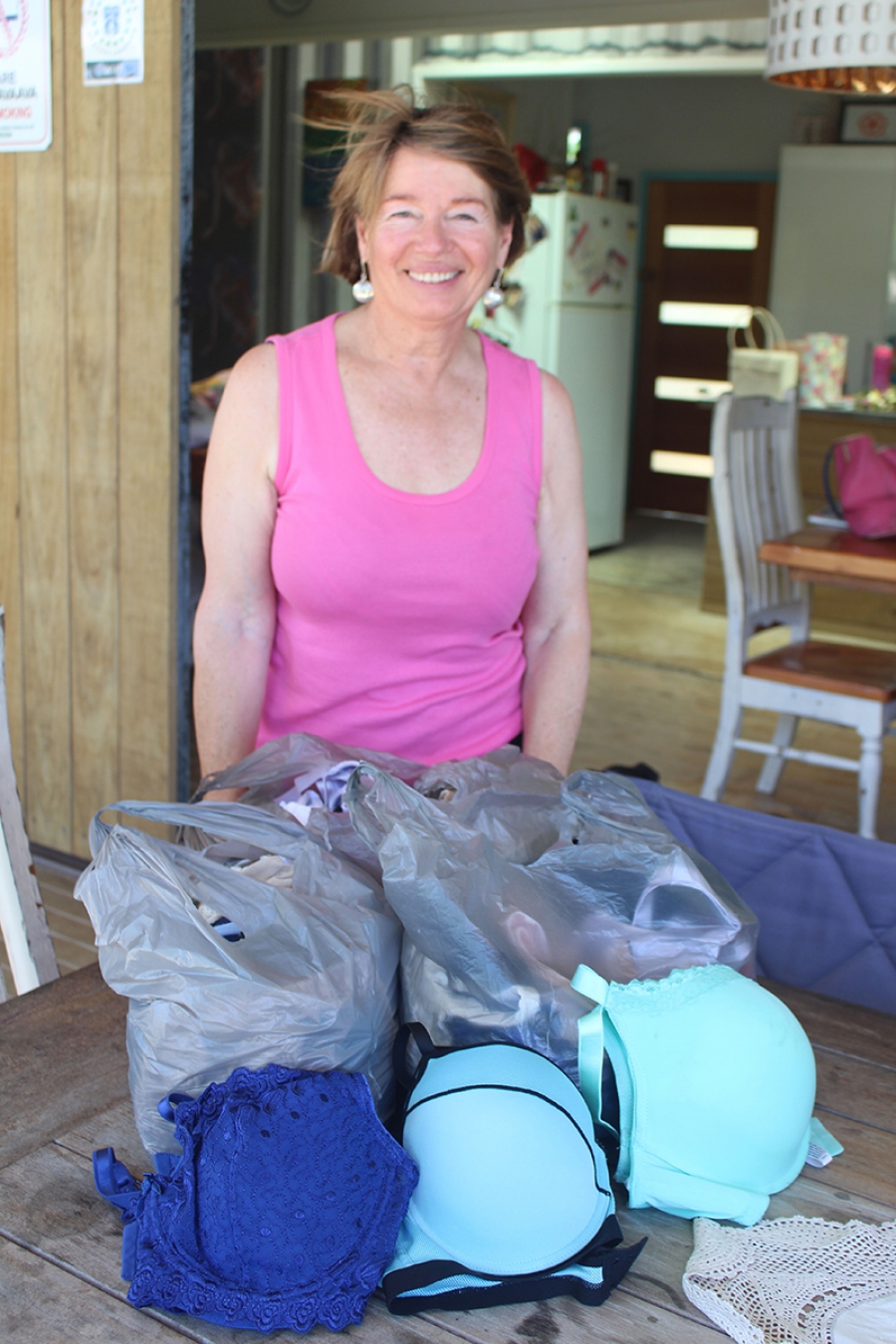 Aussie’s generous gift of bras for Pa Enua