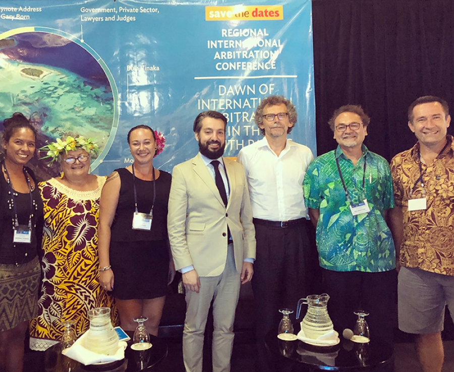 Cook Islands at first arbitration conference