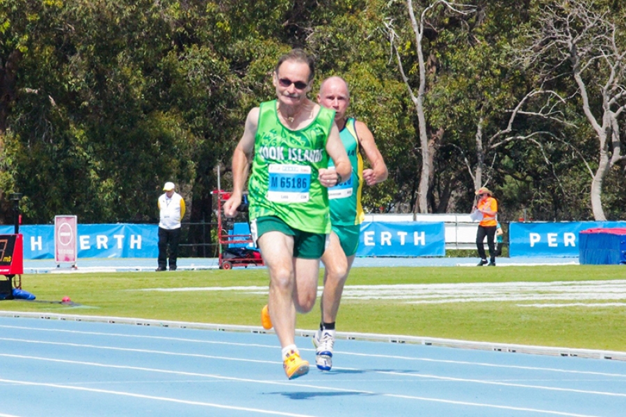Multiple medals hawl for master athlete