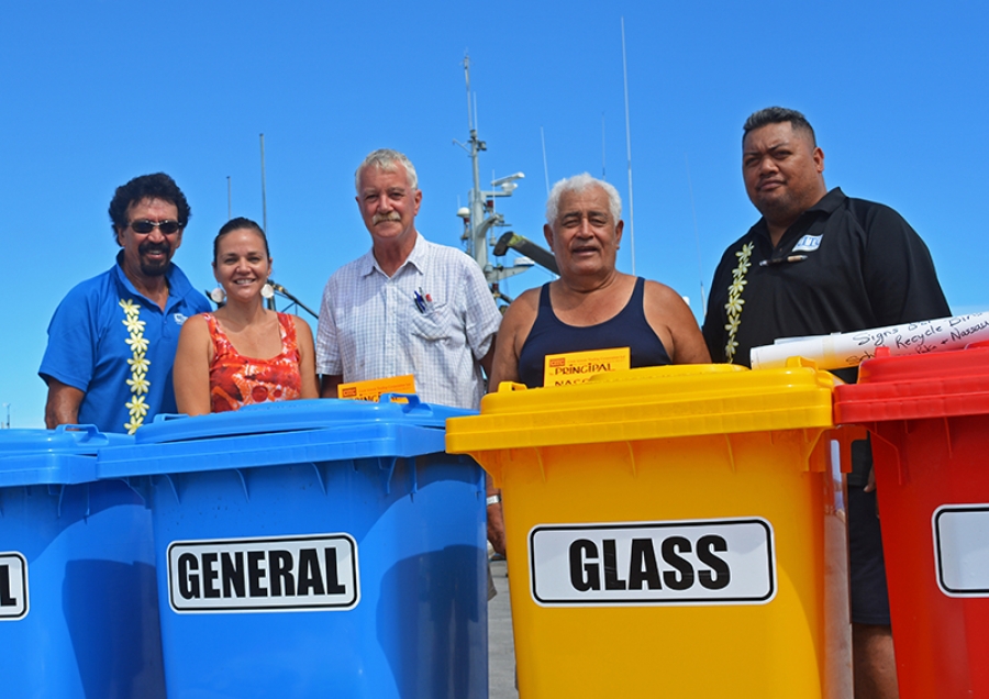 Recycling bins head to northern islands