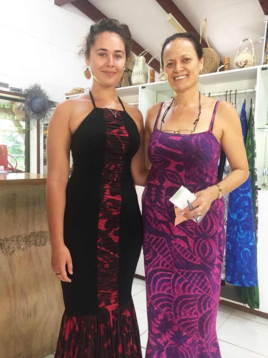 Award finalist shows Cook Islands clothing