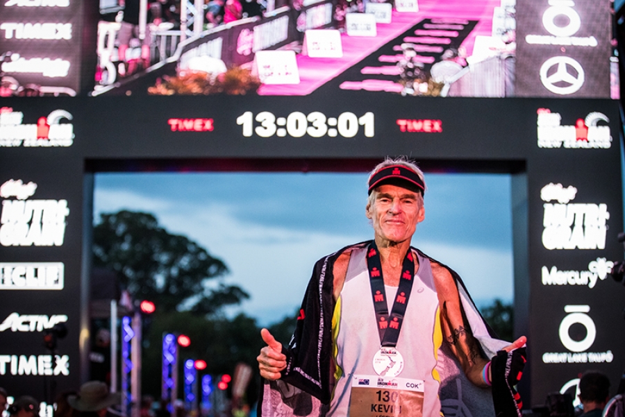 Henderson completes 13th Ironman in 13 hours