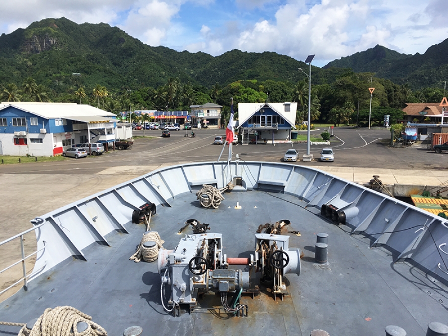 ‘Fish control’ vessel calls at port of Avatiu