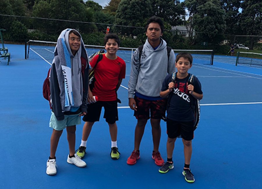 Tennis youngsters excel in NZ