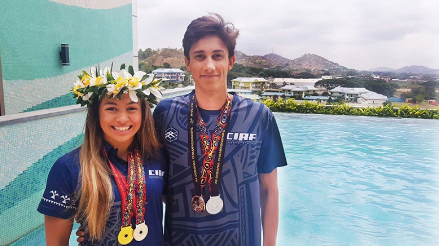 Swimmers grab four medals in Papua New Guinea