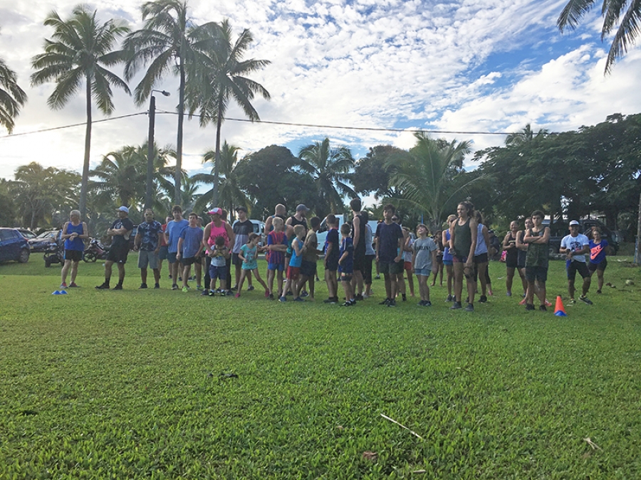 Top turnout for Raro X Country