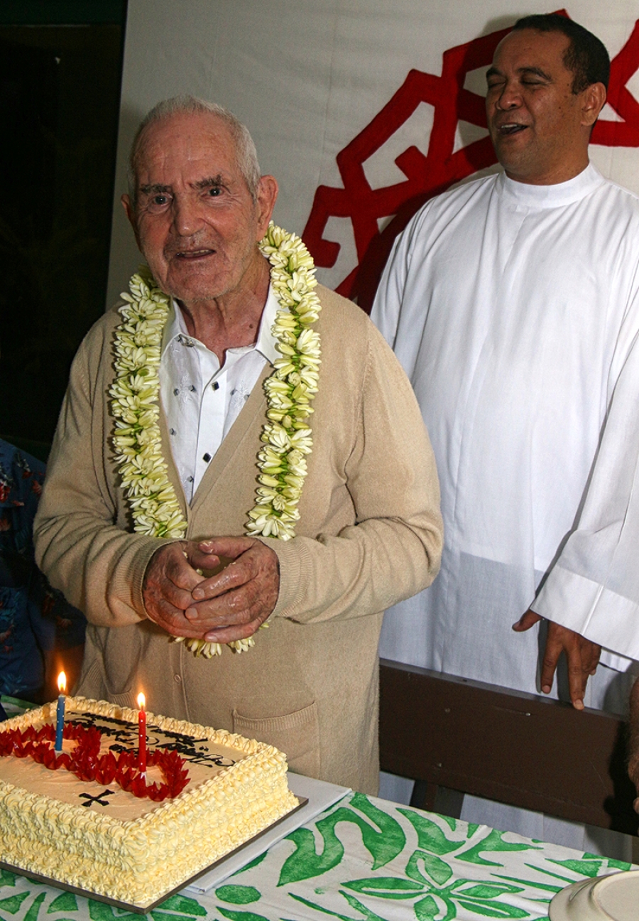 Father Damian celebrates 89th year
