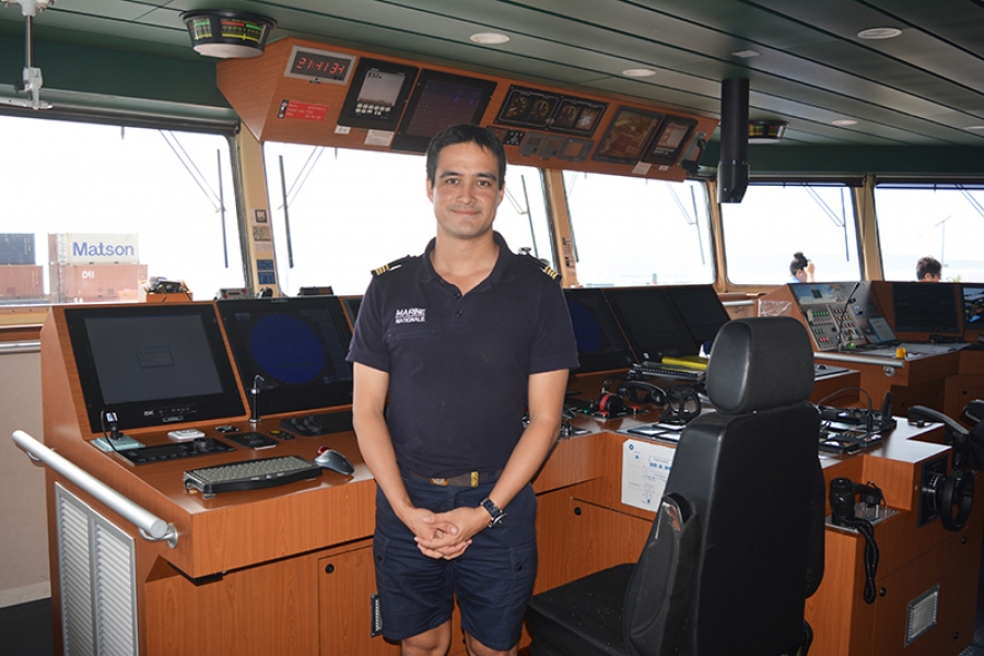 French navy visiting Rarotonga