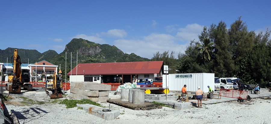 Work begins on new boat ramp for Avarua