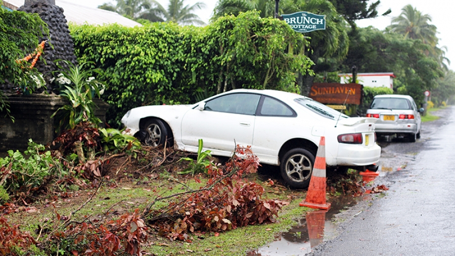14 road crashes on Rarotonga roads in May