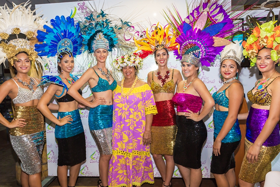 Miss Cook Islands glitz and glam