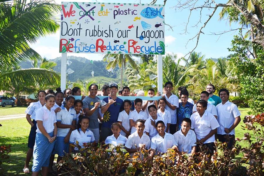 School joins war on plastic