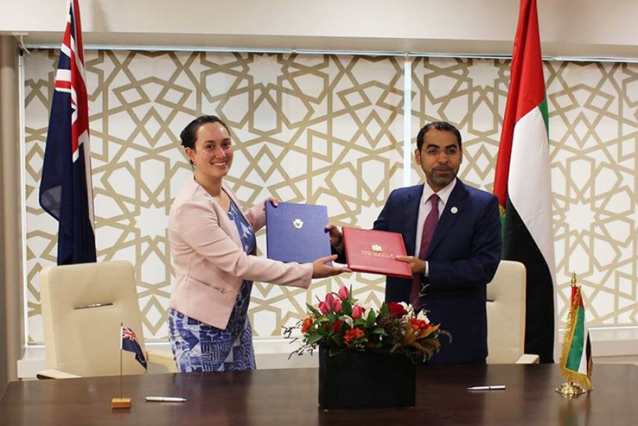 Signing formalises relationship with UAE