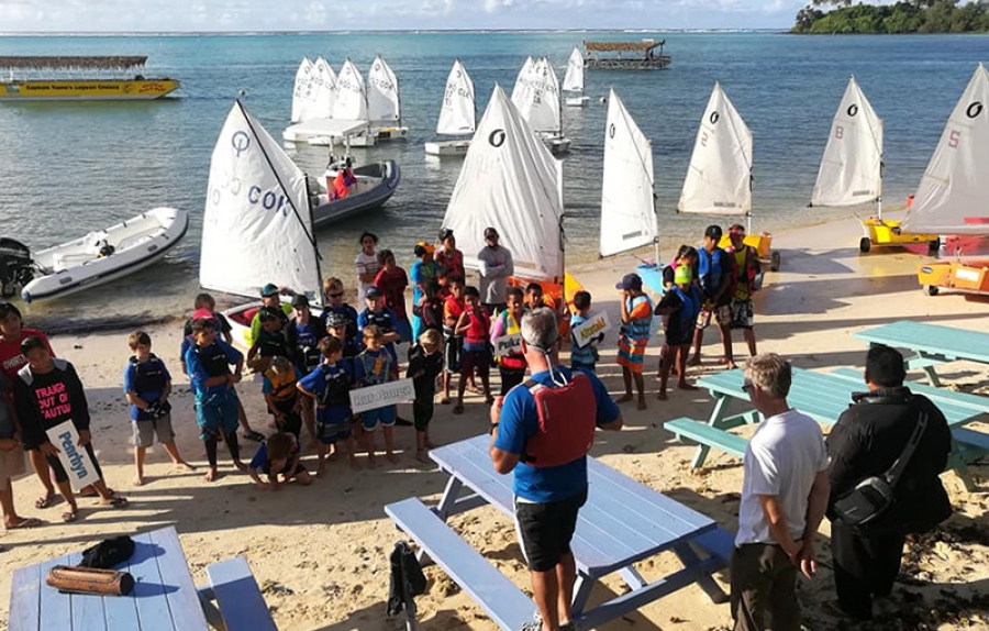 Young sailors compete in national champs