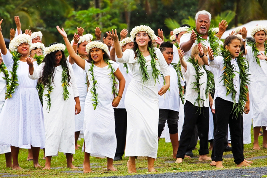 Celebrating the arrival of Christianity to the Cook Islands