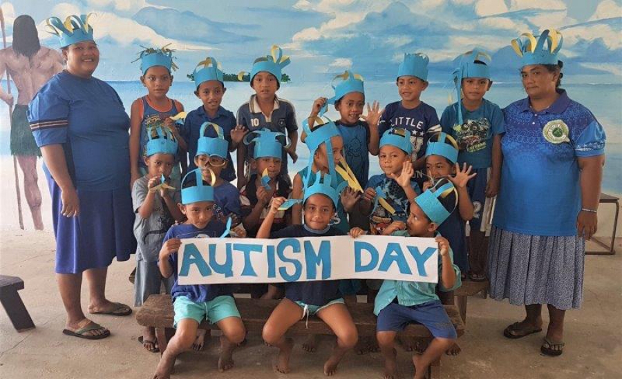 Niua school on Pukapuka celebrates Autism Awareness day