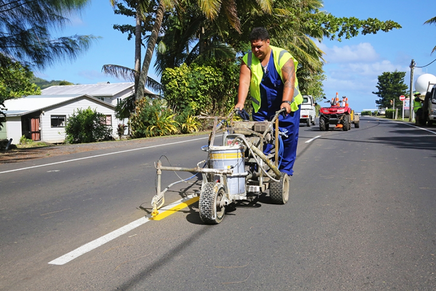 Road marking priority for safety