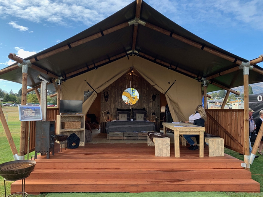 Safari tents offer chance for glamping