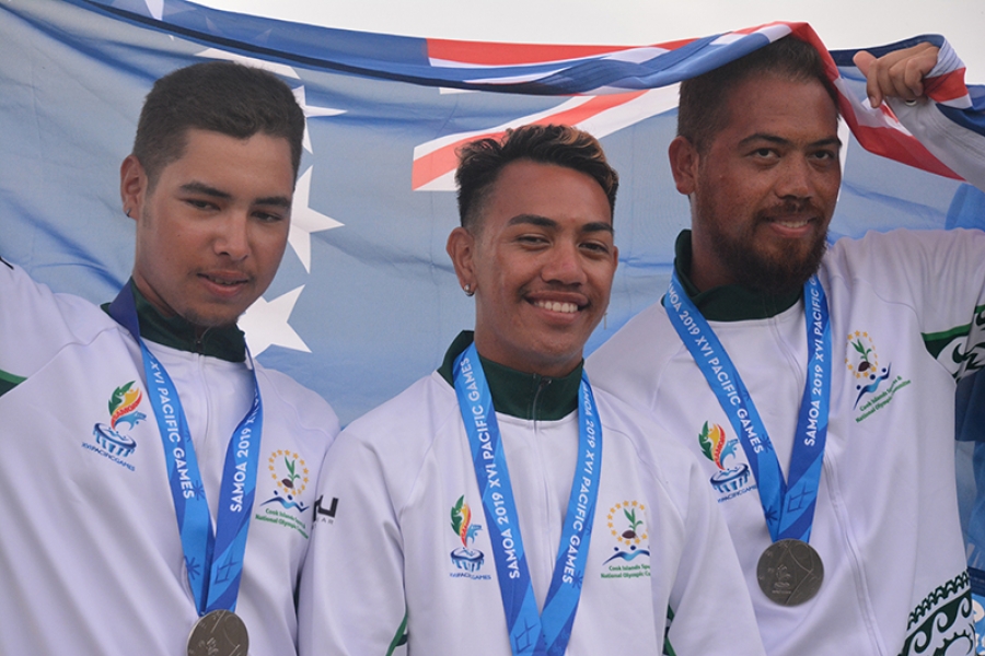 Silver for lawn bowls brings medal tally to three