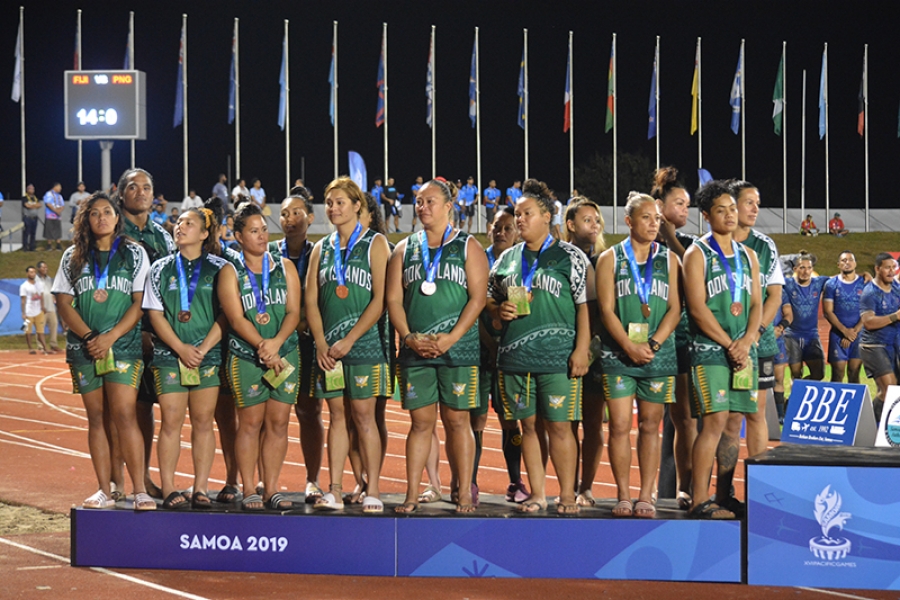Cooks Islands’ triumphant Pacific Games team returns