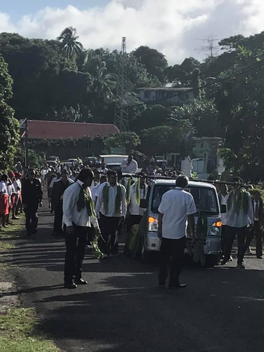 Aitutaki stops as Vaeruarangi Ariki Teaukura laid to rest