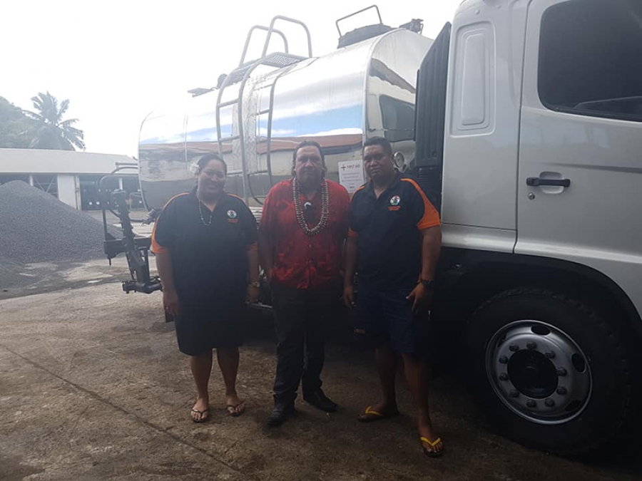 $350,000 bitumen truck finally arrives in Cooks