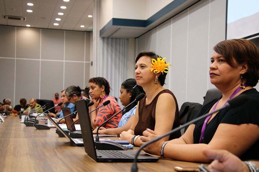 Pacific Forum leaders meeting in 2019, where 10 year moratorium of seabed mining was put into effect