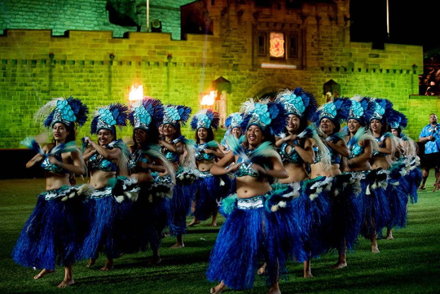 Cook Islands shine at Military Tattoo