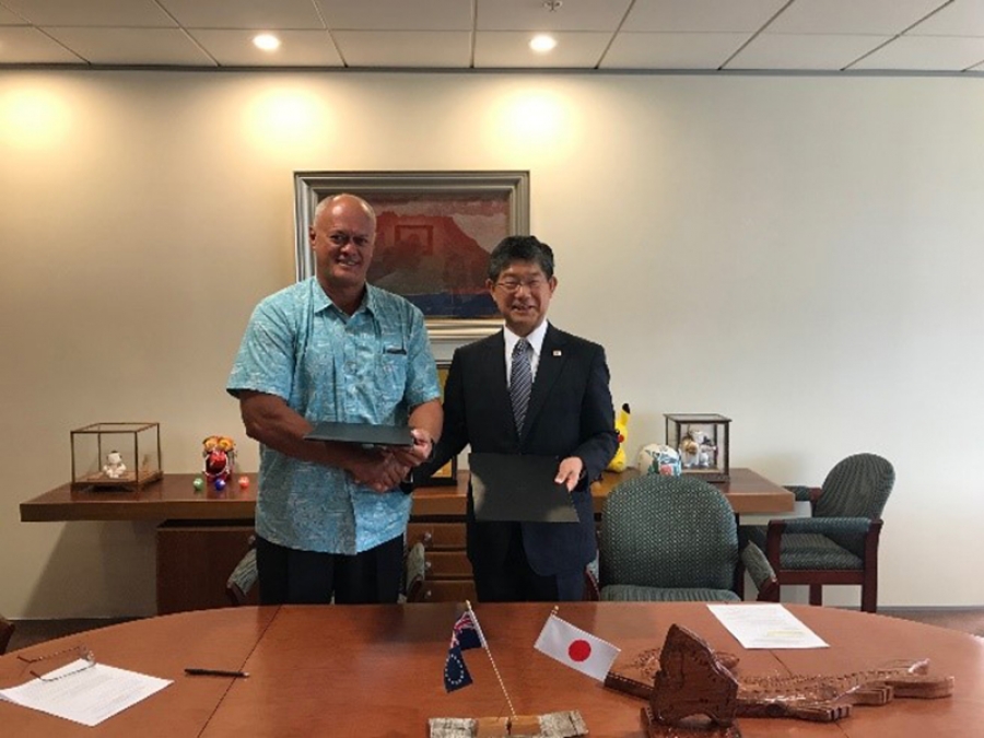 Japan is to donate a fire station and two fire engines to Aitutaki