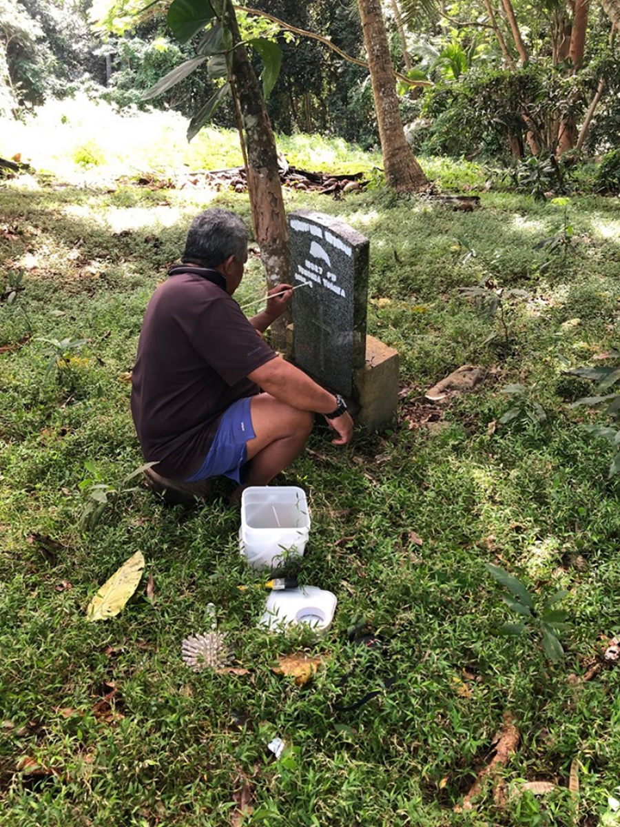 Names of Cook Islands war dead inscribed in history