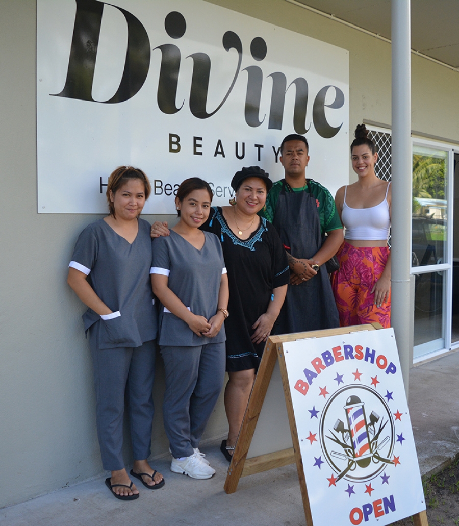 Barber puts down roots in Rarotonga