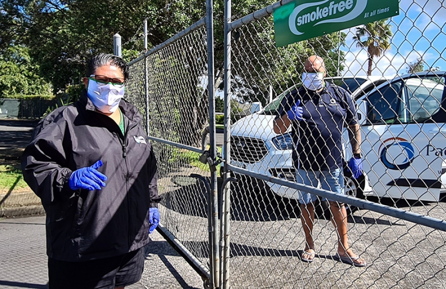 Locals caught up in NZ lockdown