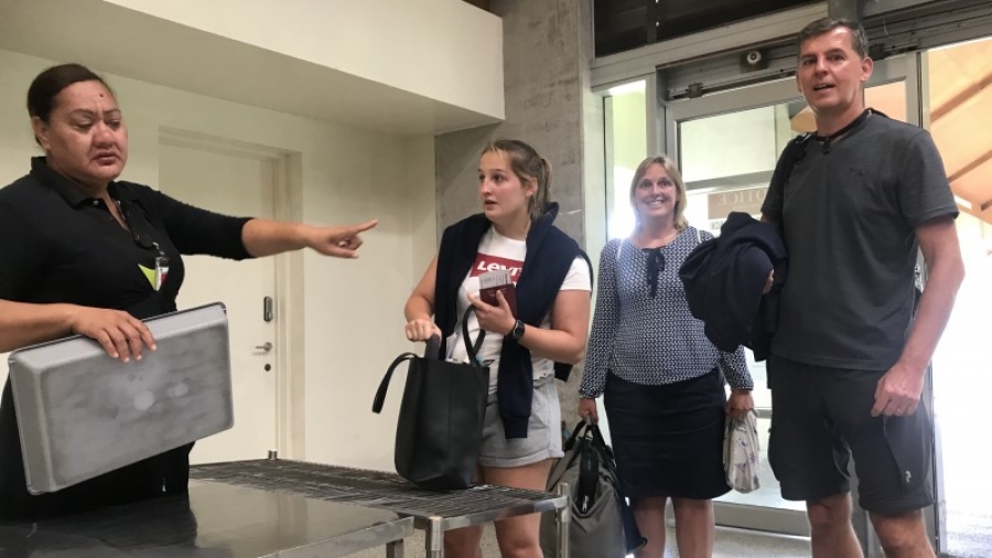 Teen gets out of Raro – only to be trapped in Auckland airport