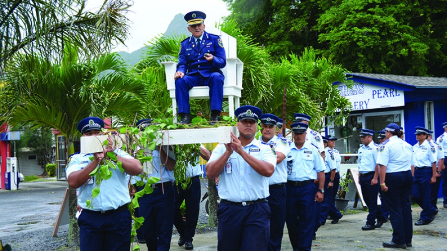 Police Commissioner ‘makes history’ as Tetava Ariki
