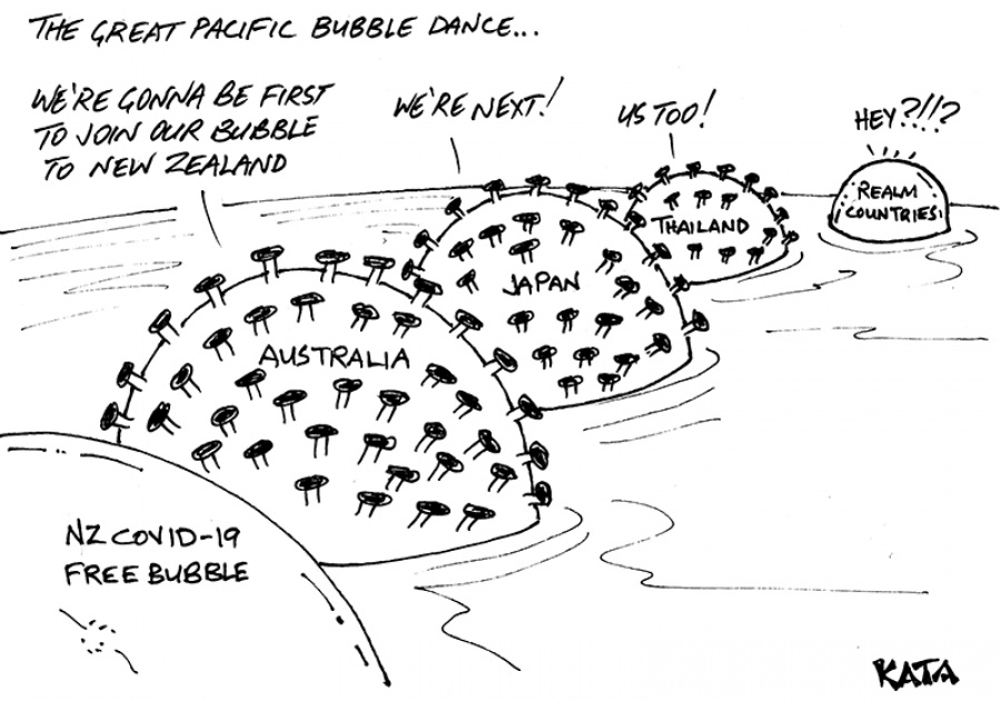 Kata: Pacific bubble dance