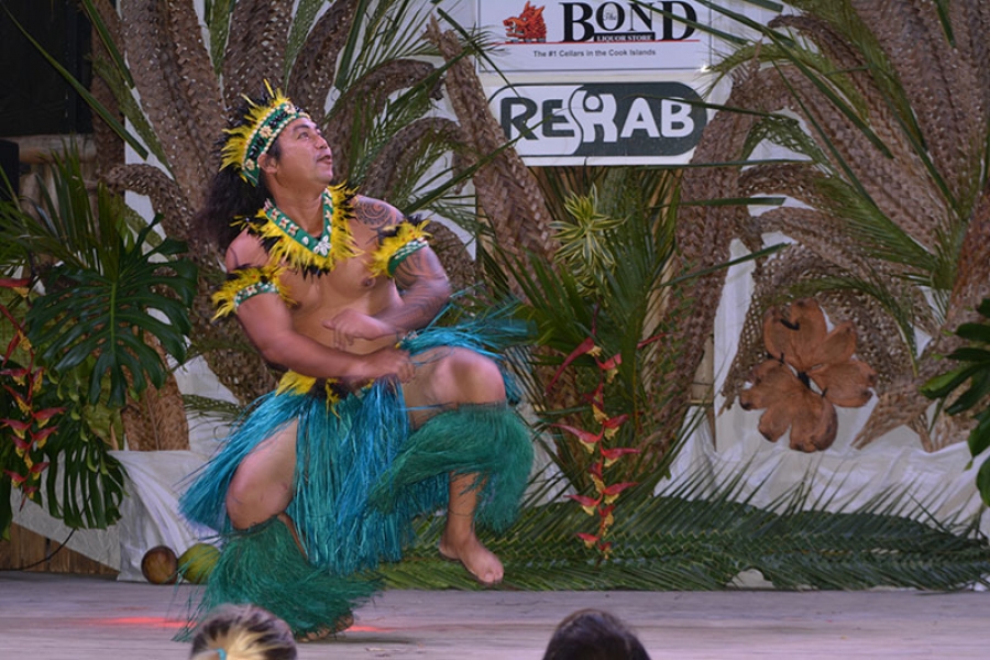 Expat worker performs for the love of Cook Islands culture