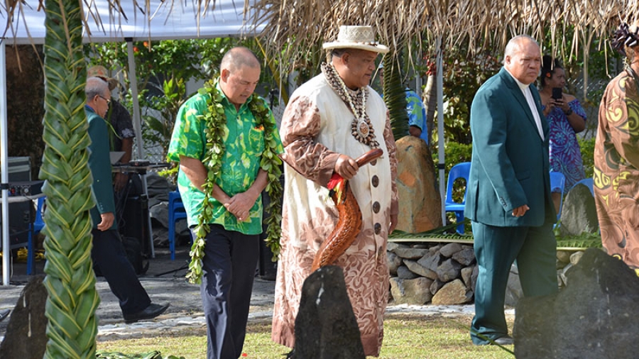 Moving blessing of Atupare Marae