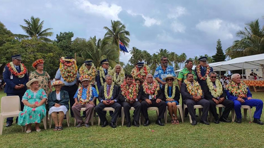 Day of acknowledgements on Aitutaki