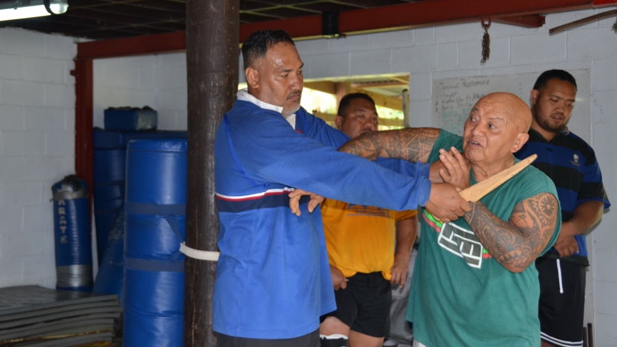 Physical and mental health training to control inmates