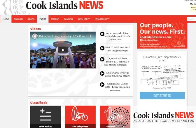 Digital makeover for Cook Islands News