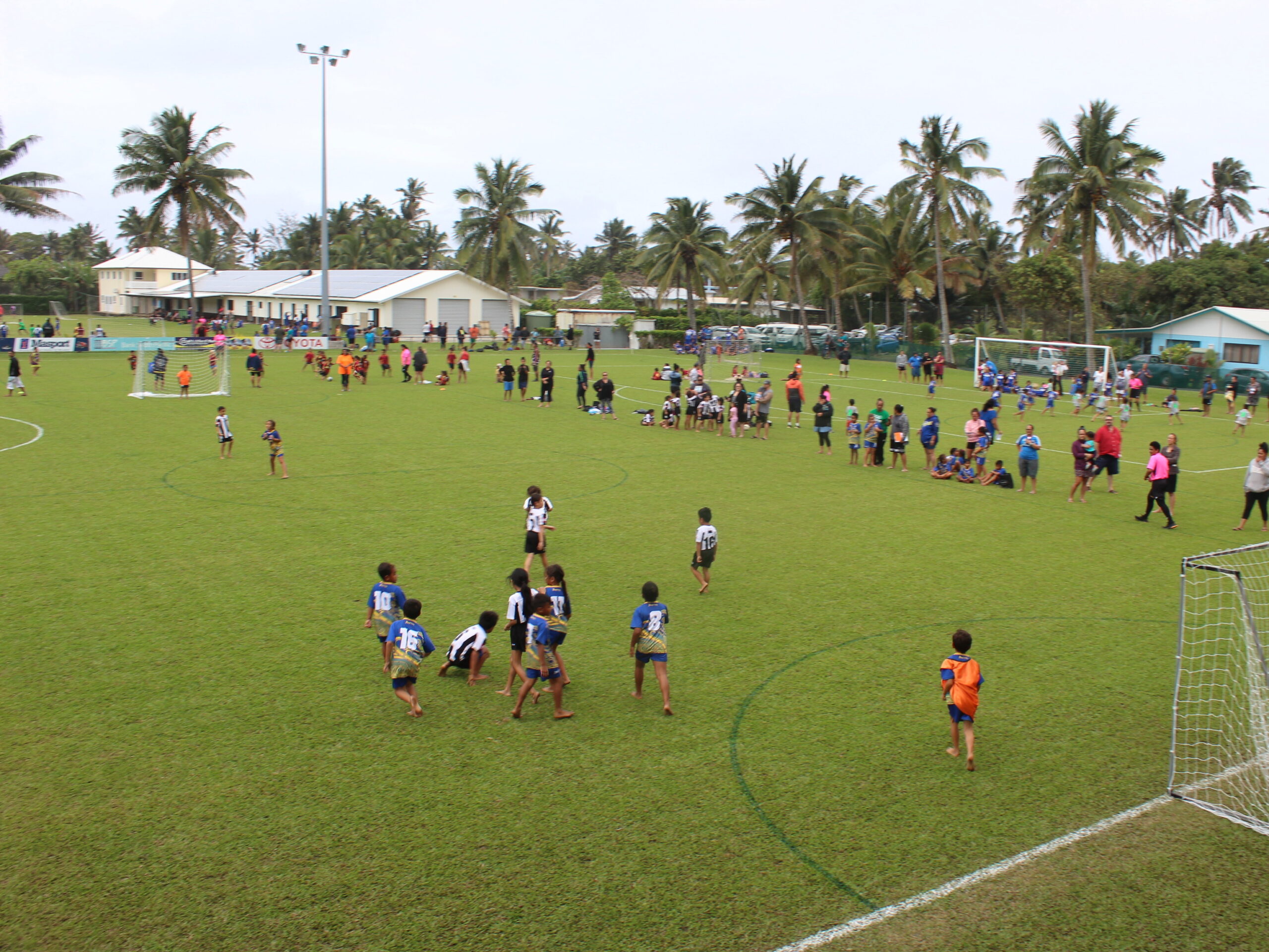 Grassroots celebrations in Round 15 of football competition