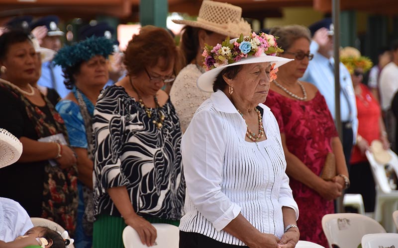State funeral for a great son of Mangaia