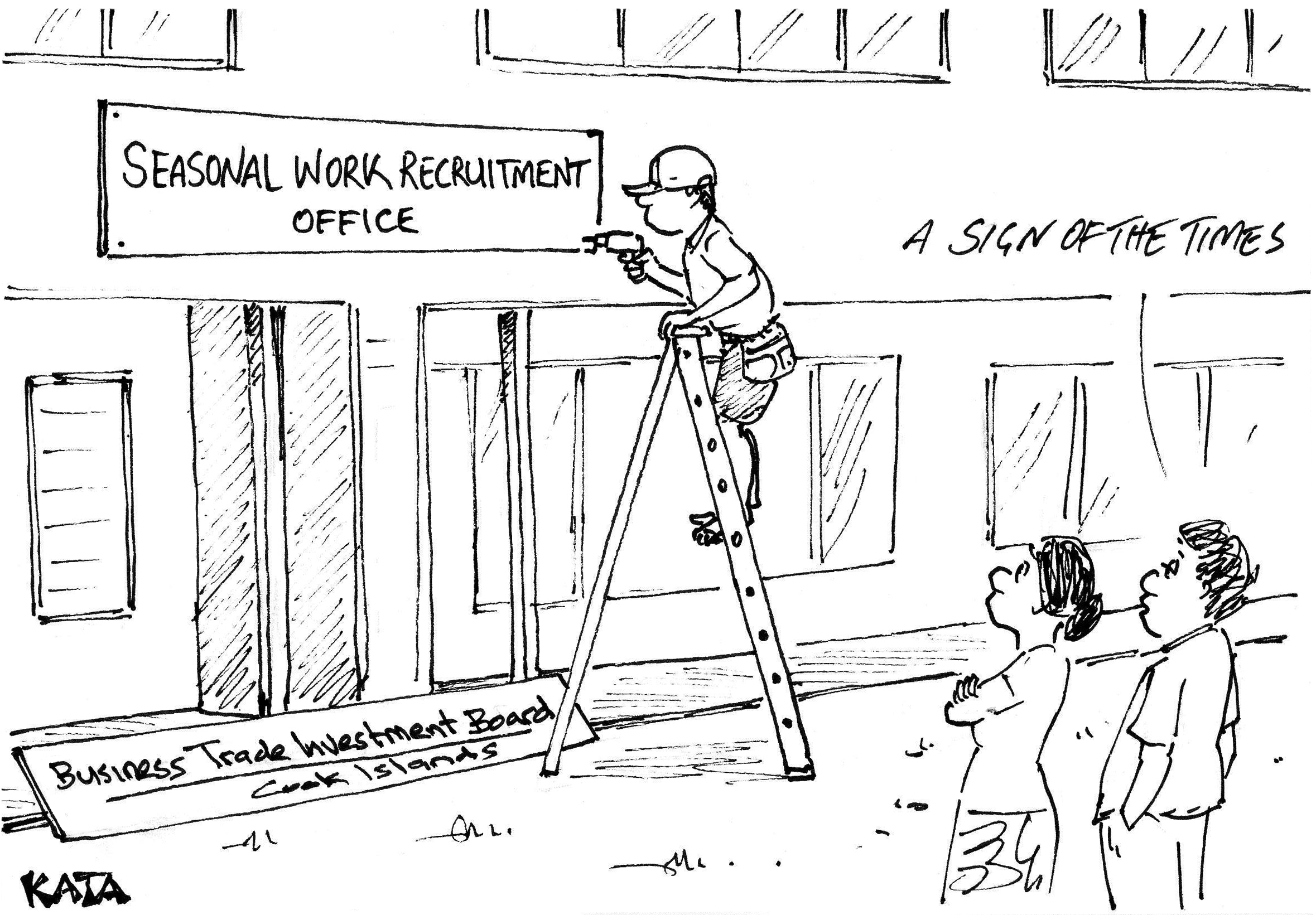 Kata: Recruiting NZ seasonal workers … in Raro?
