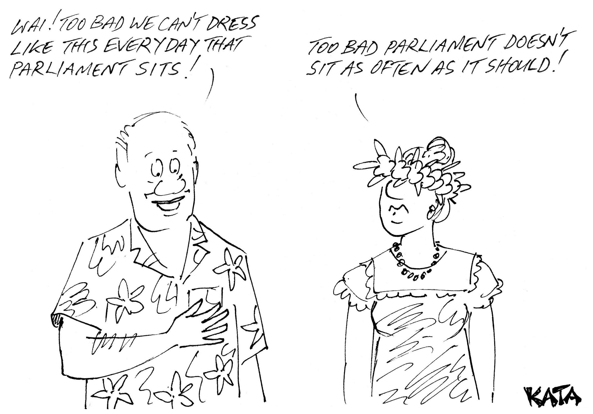 KATA: Parliamentary dress code